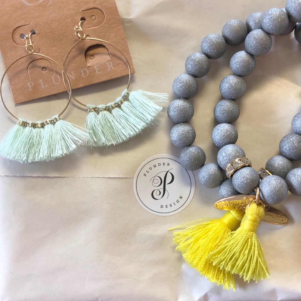 Bracelet and Earrings